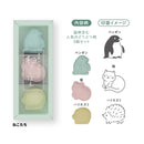 Sun-Star Wasanpon Stamp Set 3pcs   Animals