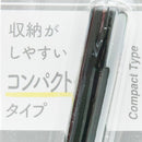 Sun-Star Stickyle Compact Type Scissors Black