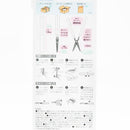 Sun-Star Stickyle Akeruno Scissors White