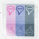 Sun-Star Piri-it! Sticky Notes (20 Sheets x 3 Colors)