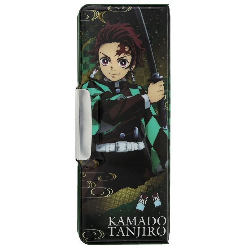 Pencil Case (Compact/With Detachable Pencil Sharpener/Demon Slayer: Tanjiro Kamado/Hologram/3.3x8.9x22.2cm/Sun Star/Yokopita/SMCol(s): Black)