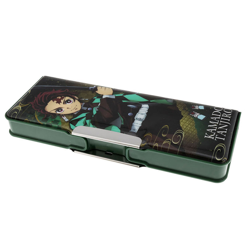 Pencil Case (Compact/With Detachable Pencil Sharpener/Demon Slayer: Tanjiro Kamado/Hologram/3.3x8.9x22.2cm/Sun Star/Yokopita/SMCol(s): Black)