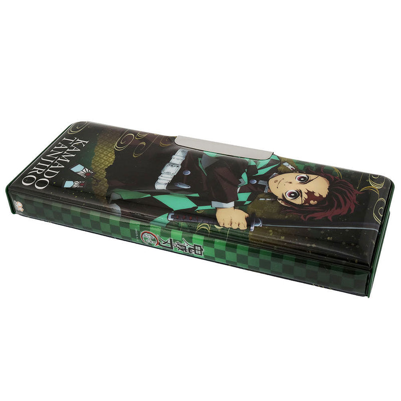 Pencil Case (Compact/With Detachable Pencil Sharpener/Demon Slayer: Tanjiro Kamado/Hologram/3.3x8.9x22.2cm/Sun Star/Yokopita/SMCol(s): Black)
