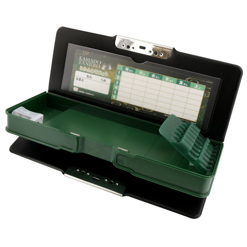 Pencil Case (Compact/With Detachable Pencil Sharpener/Demon Slayer: Tanjiro Kamado/Hologram/3.3x8.9x22.2cm/Sun Star/Yokopita/SMCol(s): Black)
