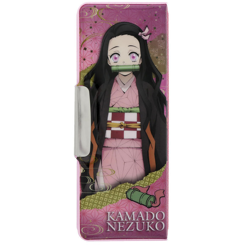 Pencil Case (Compact/With Detachable Pencil Sharpener/Demon Slayer: Nezuko Kamado/Hologram/3.3x8.9x22.2cm/Sun Star/Yokopita/SMCol(s): Pink)