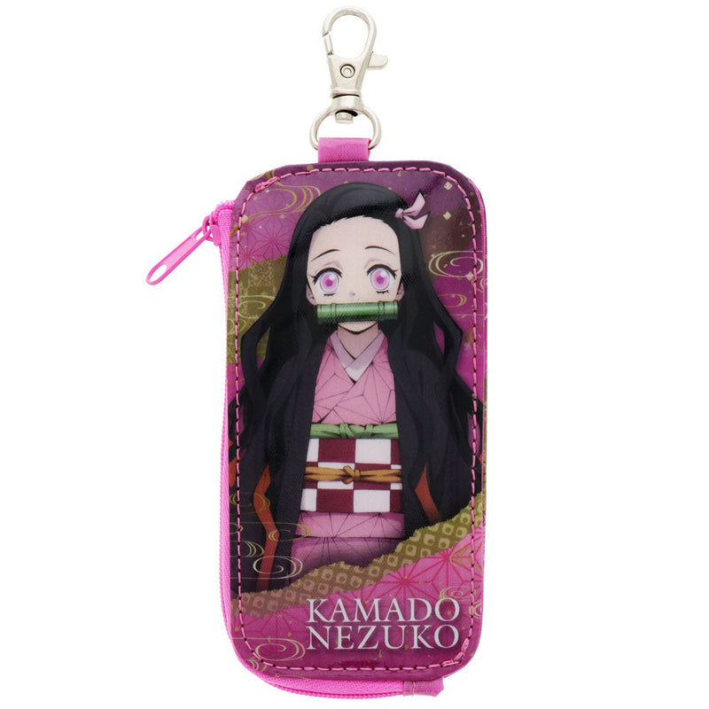 Key Case (Reel/Demon Slayer: Nezuko Kamado/6.5x13cm/Sun Star/SMCol(s): Pink)