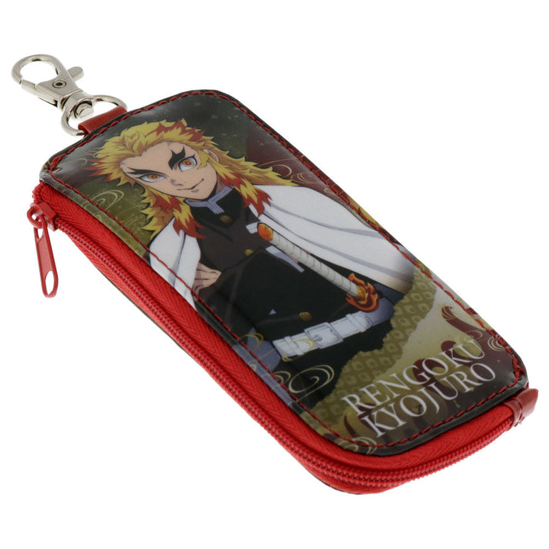 Key Case (Reel/Demon Slayer: Anjuro Rengoku/6.5x13cm/Sun Star/SMCol(s): Black)