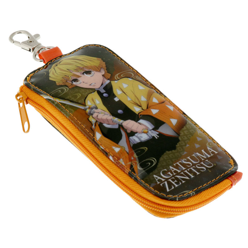 Key Case (Reel/Demon Slayer: Zenitsu Agatsuma/6.5x13cm/Sun Star/SMCol(s): Black,Yellow)