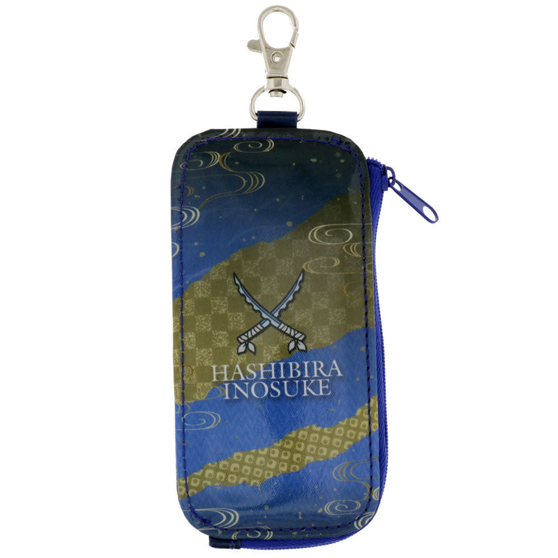 Key Case (Reel/Demon Slayer: Inosuke Hashibira/6.5x13cm/Sun Star/SMCol(s): Black,Blue)
