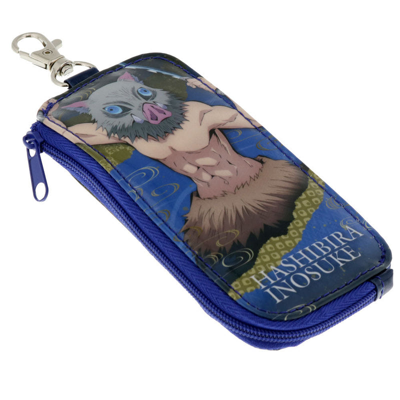 Key Case (Reel/Demon Slayer: Inosuke Hashibira/6.5x13cm/Sun Star/SMCol(s): Black,Blue)
