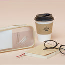 Sun-Star SKELT Clear Pencil Case With Pocket