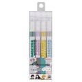 Marker Pens (Can Draw 2 Lines Simultaneously/Demon Slayer/Black x Green, Pink x Purple, Yellow x Orange, Light Blue x Brown/Sun Star/twiink/SMCol(s): Multicolour)