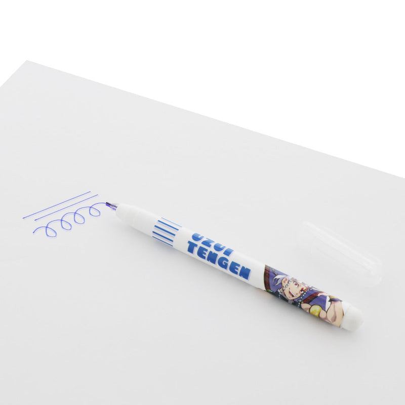 Marker Pen (Can Draw 2 Lines Simultaneously/Demon Slayer: Tengen Uzui/Navy Blue x Light Violet/Sun Star/twiink/SMCol(s): Blue)