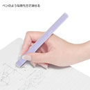 Sun-Star Long Square Eraser - Black