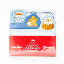 Sun-Star Germany Trip Die-Cut Sticky Notes 60 Sheets