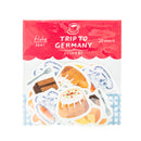 Sun-Star Germany Trip Die-Cut Sticker Flakes 4pcs x 5 Sweets