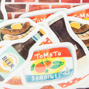 Sun-Star Germany Trip Die-Cut Sticker Flakes 4pcs x 5 Pub