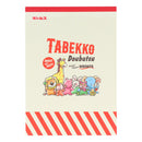 Sun-Star Tabekko Doubutsu A6 4 Designs Memo Pad  100 Sheets