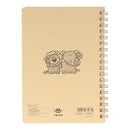 Sun-Star Tabekko Doubutsu Spiral With Pocket Ruled Notebook  60 Pages