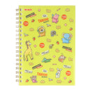 Sun-Star Tabekko Doubutsu Spiral With Pocket Ruled Notebook  60 Pages