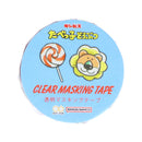 Sun-Star Tabekko Doubutsu Clear Masking Tape 