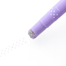 Sun-Star Rodeco Double Ended: Fine & Roller Stamp Water-Based Dot Lavender Marker Pen 