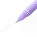 Sun-Star Rodeco Double Ended: Fine & Roller Stamp Water-Based Dot Lavender Marker Pen 