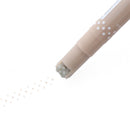 Sun-Star Rodeco Double Ended: Fine & Roller Stamp Water-Based Dot Beige Marker Pen 