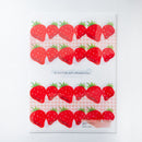 Sun-Star Choose Happiness Strawberry 3 Pocket A5 File Folder
