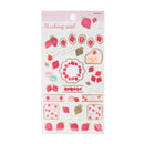 Sun-Star Strawberry Masking Seal Stickers Pink