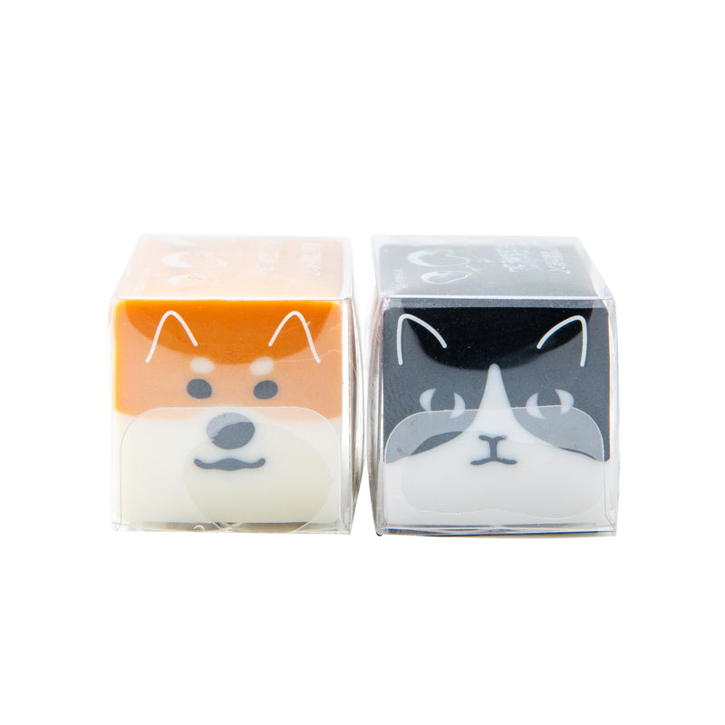 Eraser (Hachiware Cat/Rectangle/4.2x2.1x2.1cm/SMCol(s): Black,White)
