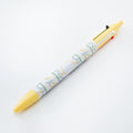 Sun-Star Floral Pattern Multifunction Pen Yellow