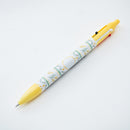 Sun-Star Floral Pattern Multifunction Pen Yellow