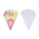 Sun-Star Real Sweets Shop In Japan Die-Cut Marion Crêpes Strawberry Banana Memo Pad  30 Sheets