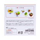 Sun-Star Real Sweets Shop In Japan 6 Designs Anmitsu Mihashi Sticker Flakes  24 pcs