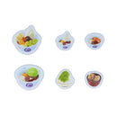 Sun-Star Real Sweets Shop In Japan 6 Designs Anmitsu Mihashi Sticker Flakes  24 pcs