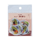Sun-Star Real Sweets Shop In Japan 6 Designs Anmitsu Mihashi Sticker Flakes  24 pcs