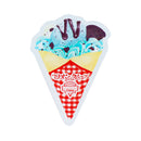 Sun-Star Real Sweets Shop In Japan Acrylic Marion Crêpes Chocolate Mint 5.5X5.5Cm Paper Clip 