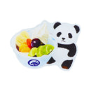 Sun-Star Real Sweets Shop In Japan Acrylic Anmitsu Mihashi Fruits Anmitsu & Panda 5.5X5.5Cm Paper Clip 