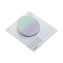Sun-Star 2-Colour Her Closet Round Mekuru-Meku Sticky Notes Sticky Notes  24 pcs