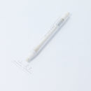Retractable Eraser (Translucent Barrel/Eraser: Ø5mm/1.1x1.4x13cm/Sun Star/noc color eraser/SMCol(s): Misty Snow)