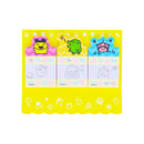 Sticky Notes (Die-Cut/3 Designs/Tamagotchi/60 Sheets/Sun Star/SMCol(s): Pink,Yellow,Blue)