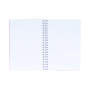 Sun Star mitte 80 Sheets B6 Sunset Colour Gradient Translucent Cover Spiral Graph Ruled Notebook 