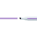 Sun-Star Dual-Ended: Chisel Tip & Bullet Tip Can Use Bullet Tip To Write On Top Of Chisel Tip With Clip Violet,Light Green Decot Marker 