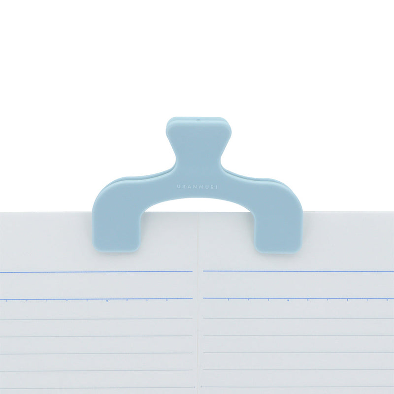 Page Holder (ABS/2.5x7.2x4.7cm/Sun Star/Ukanmuri Clip/SMCol(s): Smoky Blue)