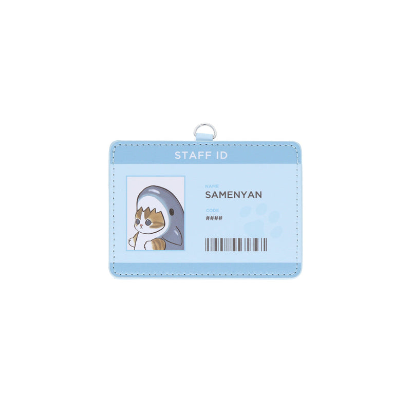 Card Holder (With Strap/Mofusand: Samenyan/0.5x12x16cm/SMCol(s): Blue)