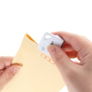 Box Cutter & Letter Opener (2-in-1/Portable/0.8x3x3cm/Sun Star/AKELKEY/SMCol(s): White)