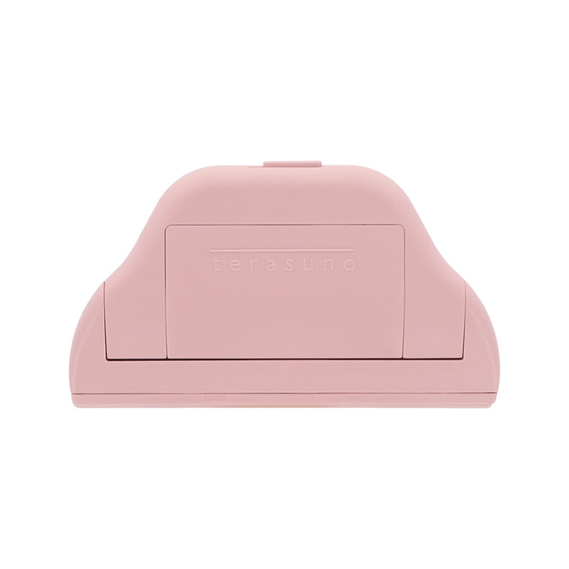 Page Holder (With Reading Light/Adjustable Angle/Daylight & Warm White Light Modes/Requires 2 AAA Batteries (Not Included)/4x9.2x5.3cm/Sun Star/terasuno/SMCol(s): Pink)