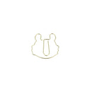 Paper Clips (With Tin Case/Chiikawa: Momonga/2x10.1x7cm/SMCol(s): Yellow)