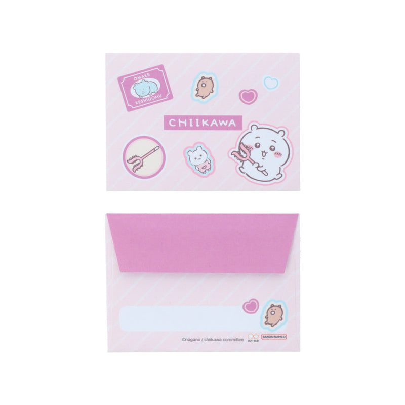 Letter Writing Set (With Tin Case/Chiikawa/4.2x10.5x8cm/SMCol(s): Pink)